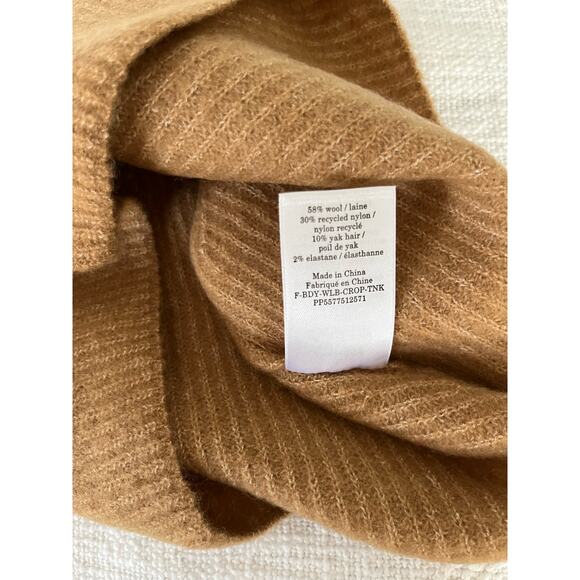 Everlane | The Cozy-Stretch Tank | Camel | Sz M | NWT - Picture 6 of 7